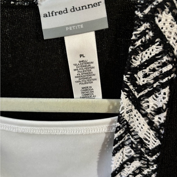 Alfred Dunner top Sz Large petite - Picture 2 of 4